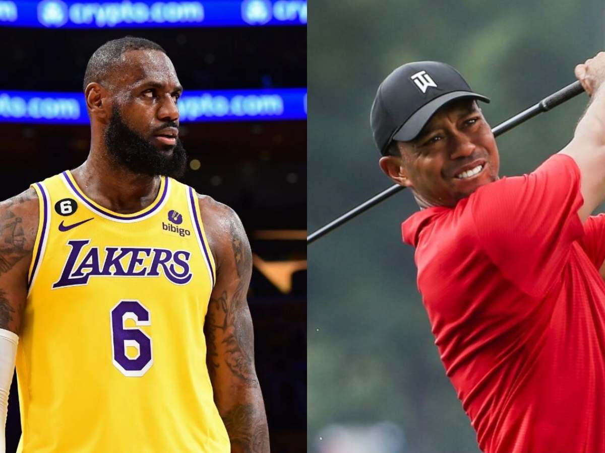 “A lot of recency bias,” Fans on Twitter enrage over the exclusion of LeBron James and Tiger Woods from Chat GPT’s top 10 athletes list