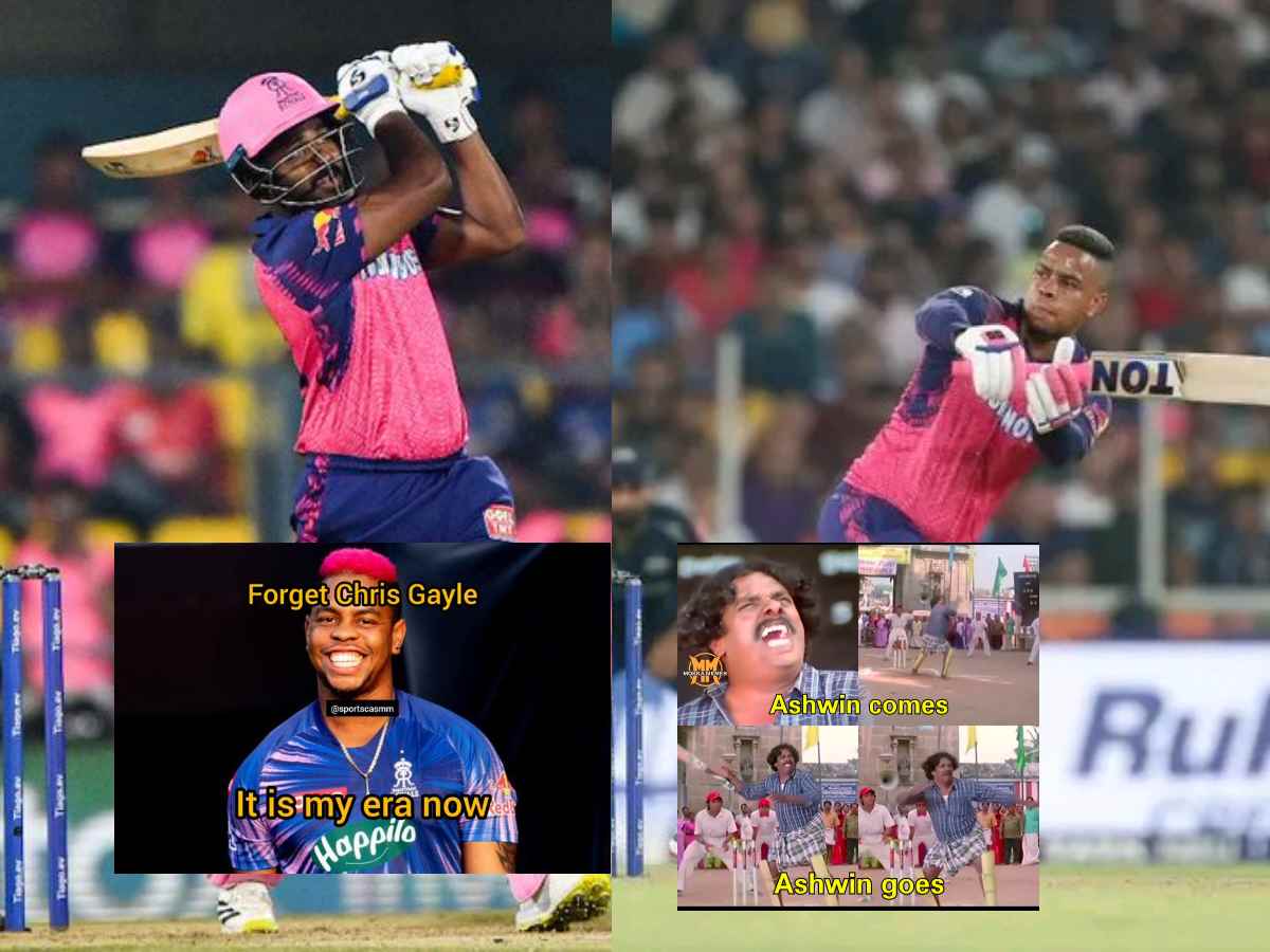 “Ye naya Rajasthan hain bhai”- Twitter creates funny memes as Sanju Samson, Shimron Hetmyer help RR revenge last year’s final defeat vs GT