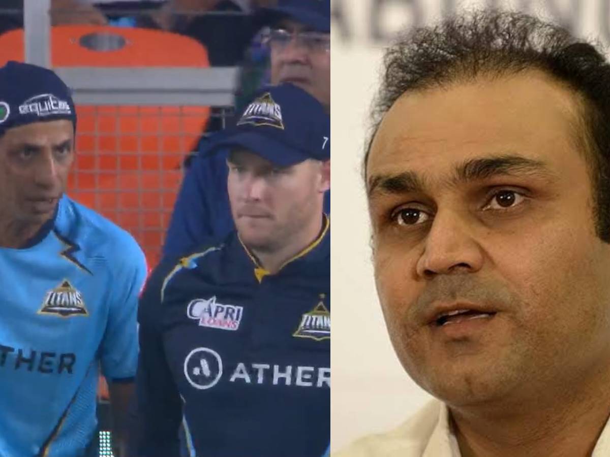 “Sometimes puts pressure on the players,” Virender Sehwag on Ashish Nehra’s talking to GT players during match