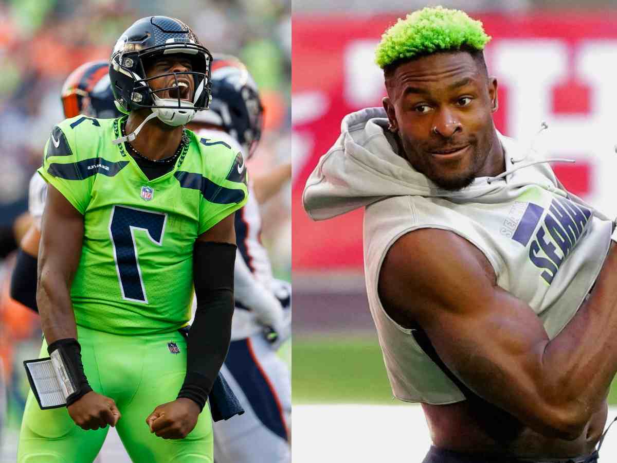 DK Metcalf takes a cheeky dig on Geno Smith CLAIMING the Seahawks QB was ‘immature in the past’