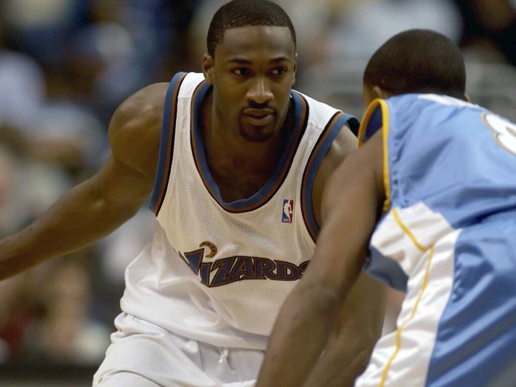 Gilbert Arenas in action (via NBA)