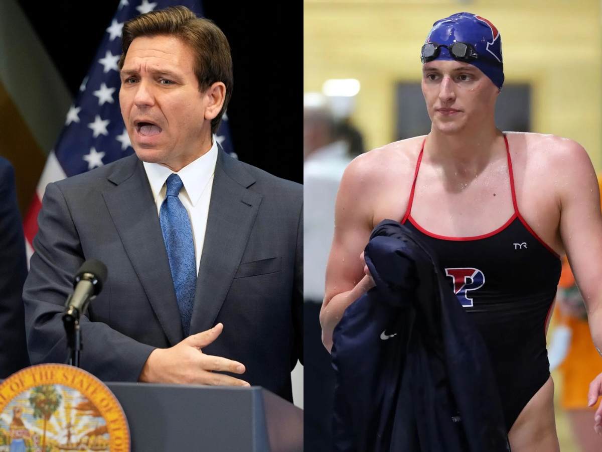 Florida governor Ron DeSantis takes another dig on Lia Thomas and other transgender female athletes with parody Bud Light commercial