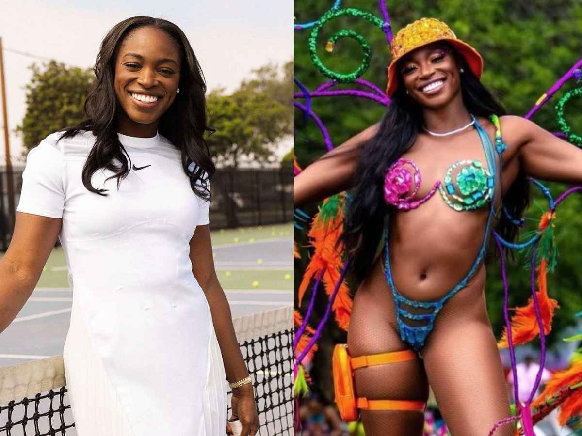 Sloane Stephens sets her Instagram raging with her Caribbean carnival look