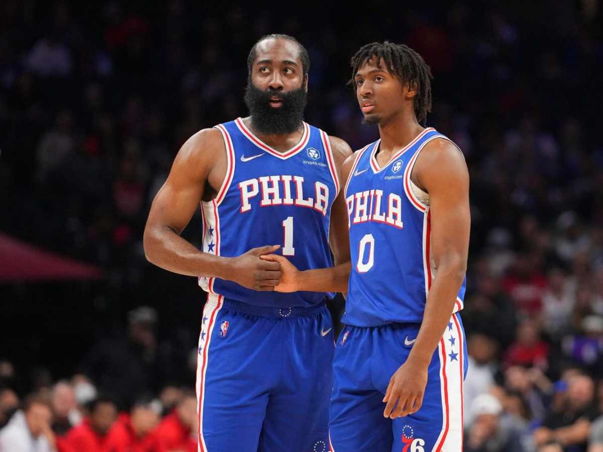 “I’m taking Tyrese Maxey over James Harden” – Former NBA champion SCRAPS OUT ‘The Beard’ from Sixers’ best players conversation