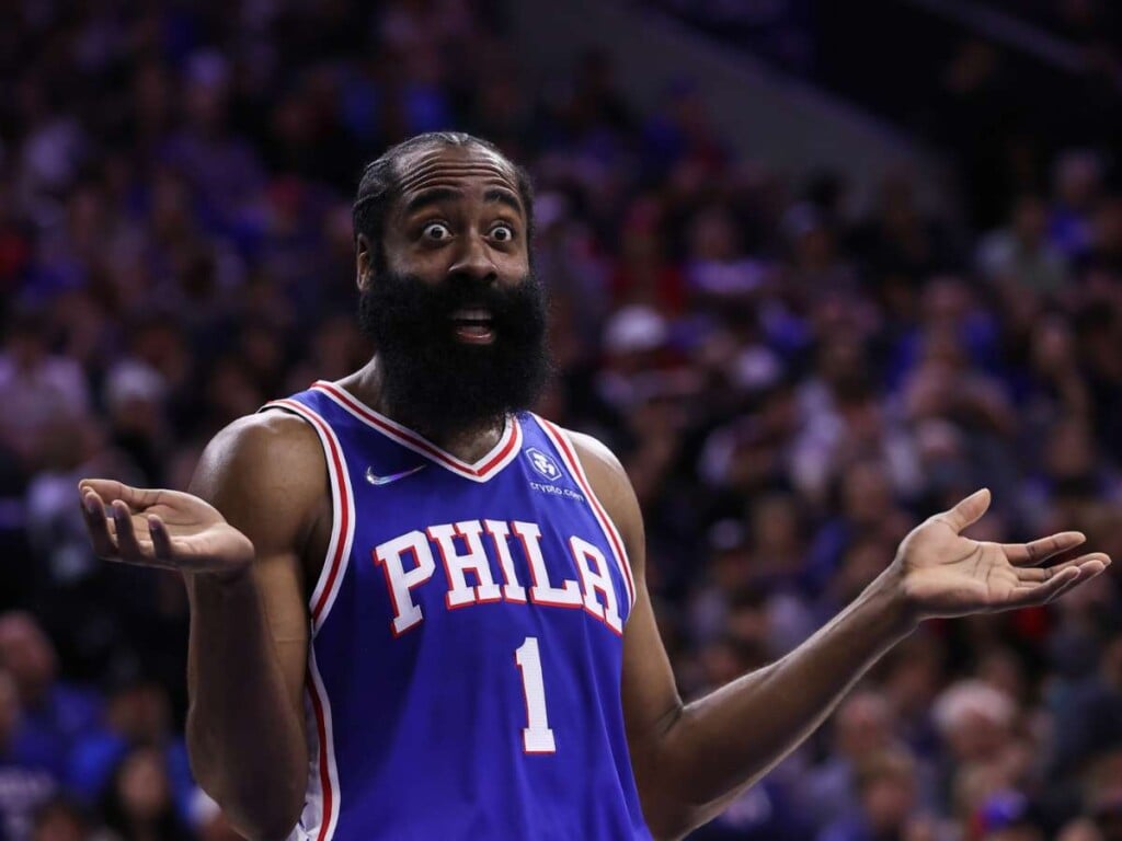 James Harden for the Philadelphia 76ers