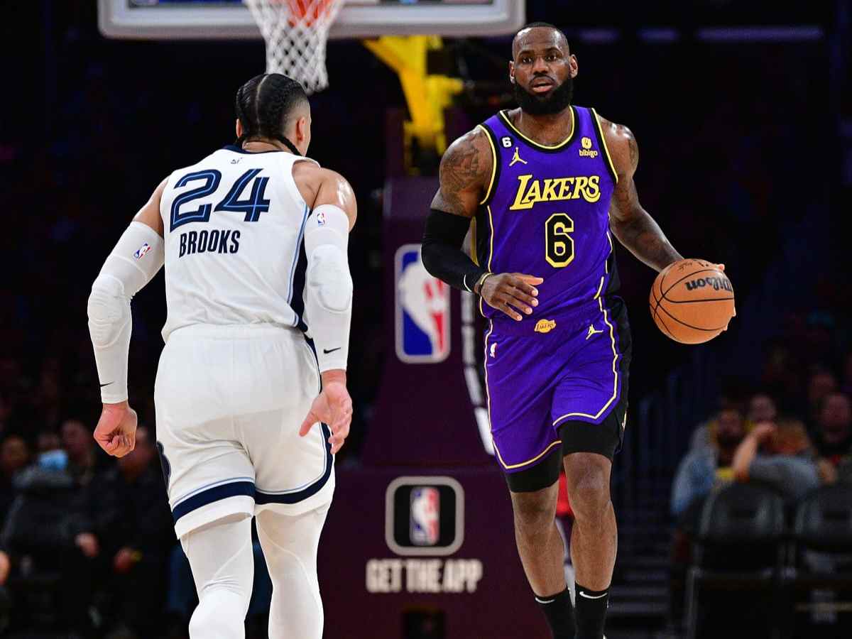 “You motherf***ing bum” – LeBron James LOSES IT at Dillion Brooks, gets into heated engagement with Grizzlies star