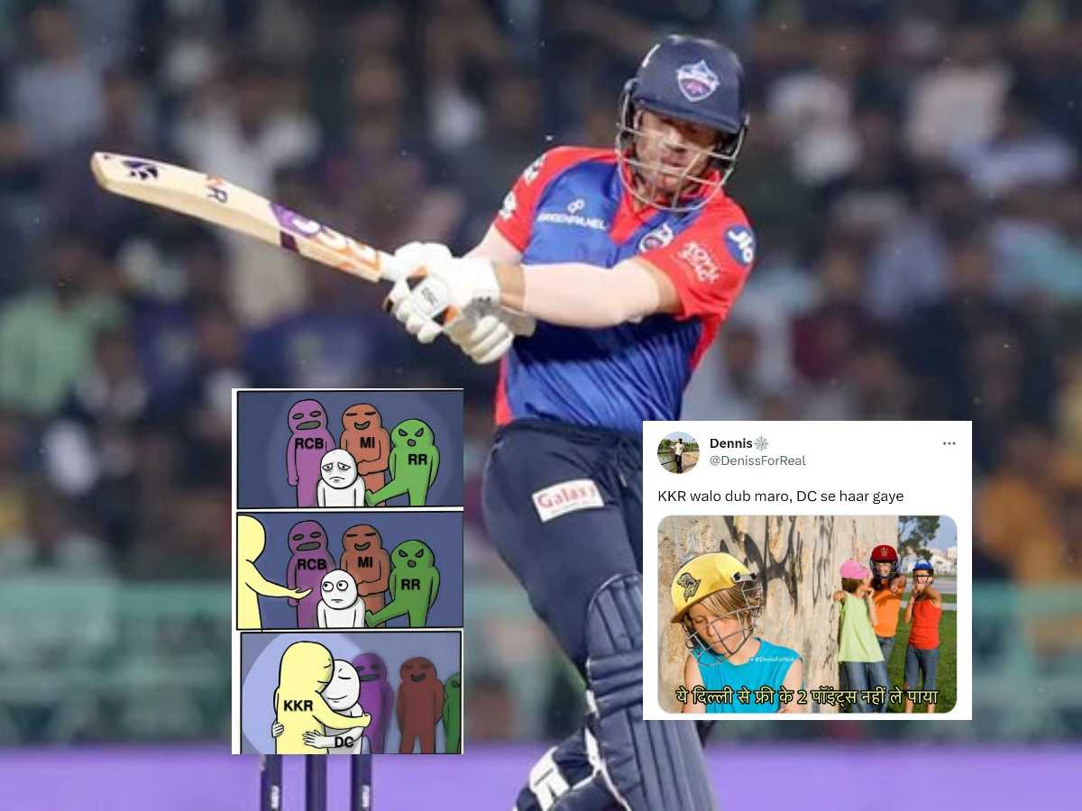 Netizens create hilarious memes as DC clinch low-scoring thriller over KKR to secure 1st win in IPL