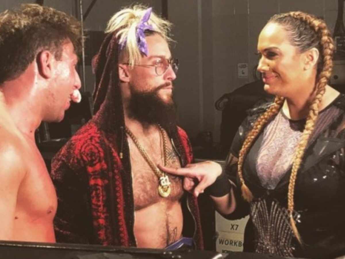 Nia Jax and Enzo Amore