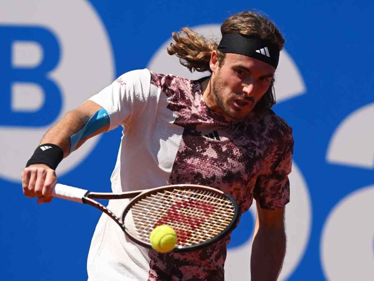 Stefanos Tsitsipas calls himself DONKEY after reaching the semi finals in Barcelona