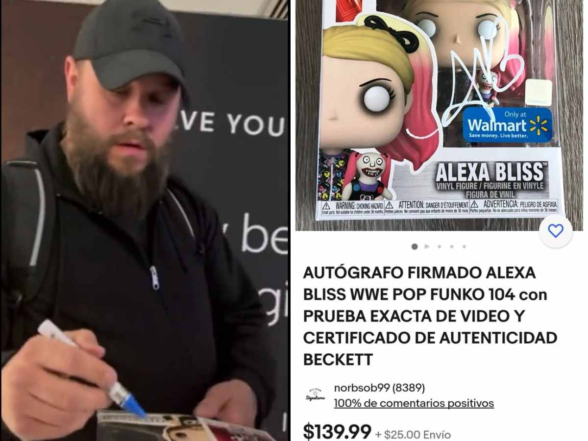 Shocking videos surface of WWE superstars Kevin Owens and Alexa Bliss being asked to sign multiple Funko Pops for resale