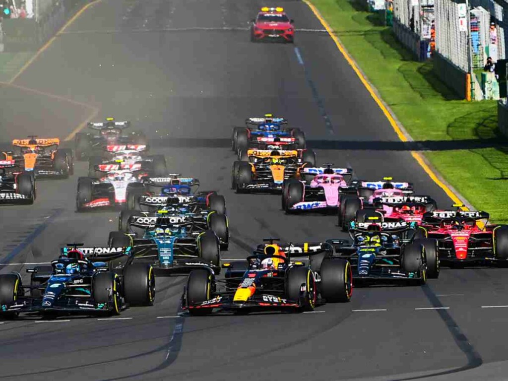 Australian GP 2023 first lap