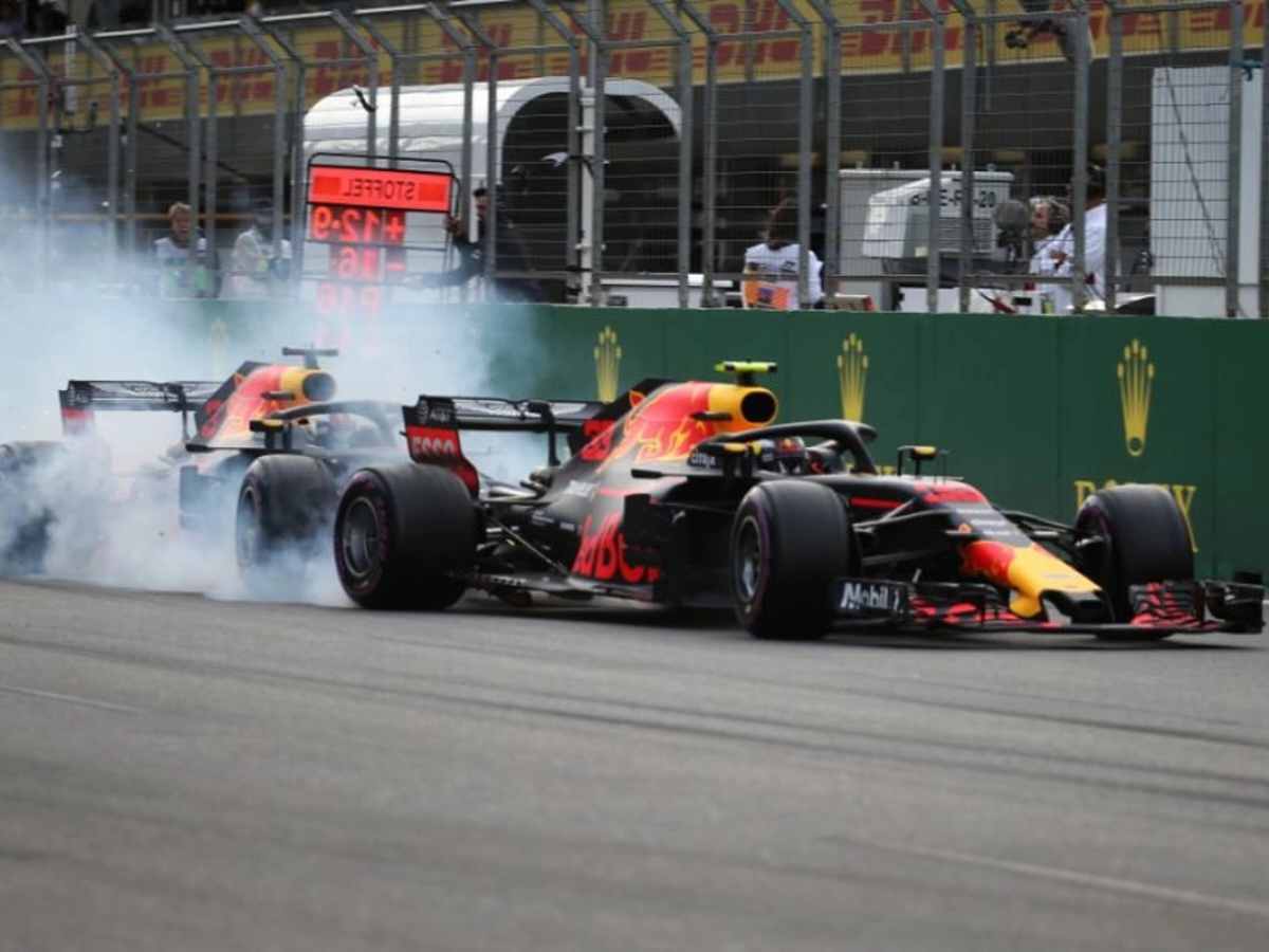 Will Max Verstappen crash with Sergio Perez in Baku like he did with Daniel Ricciardo in 2018?