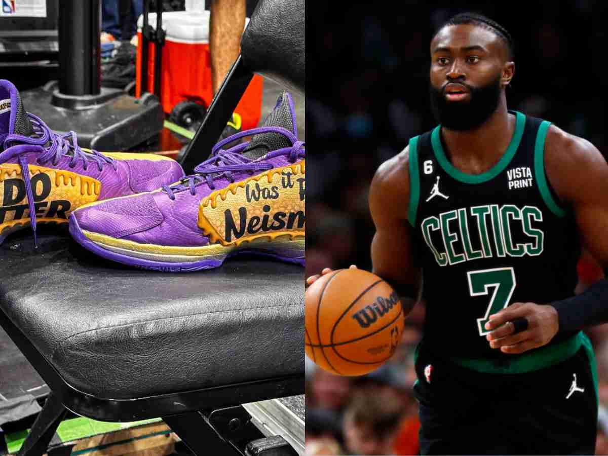 Jaylen Brown EMBARASSES HIMSELF in attempts to shame inventor of basketball