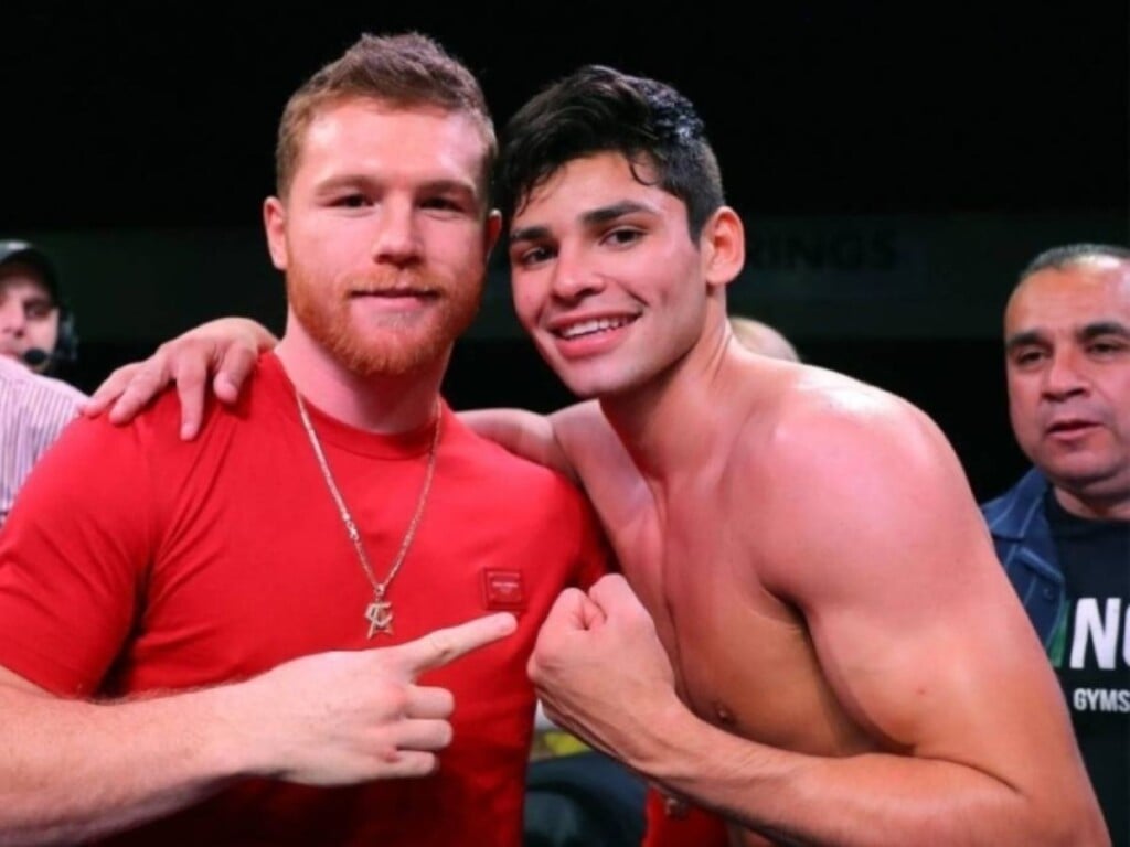 Canelo Alvarez and Ryan Garcia