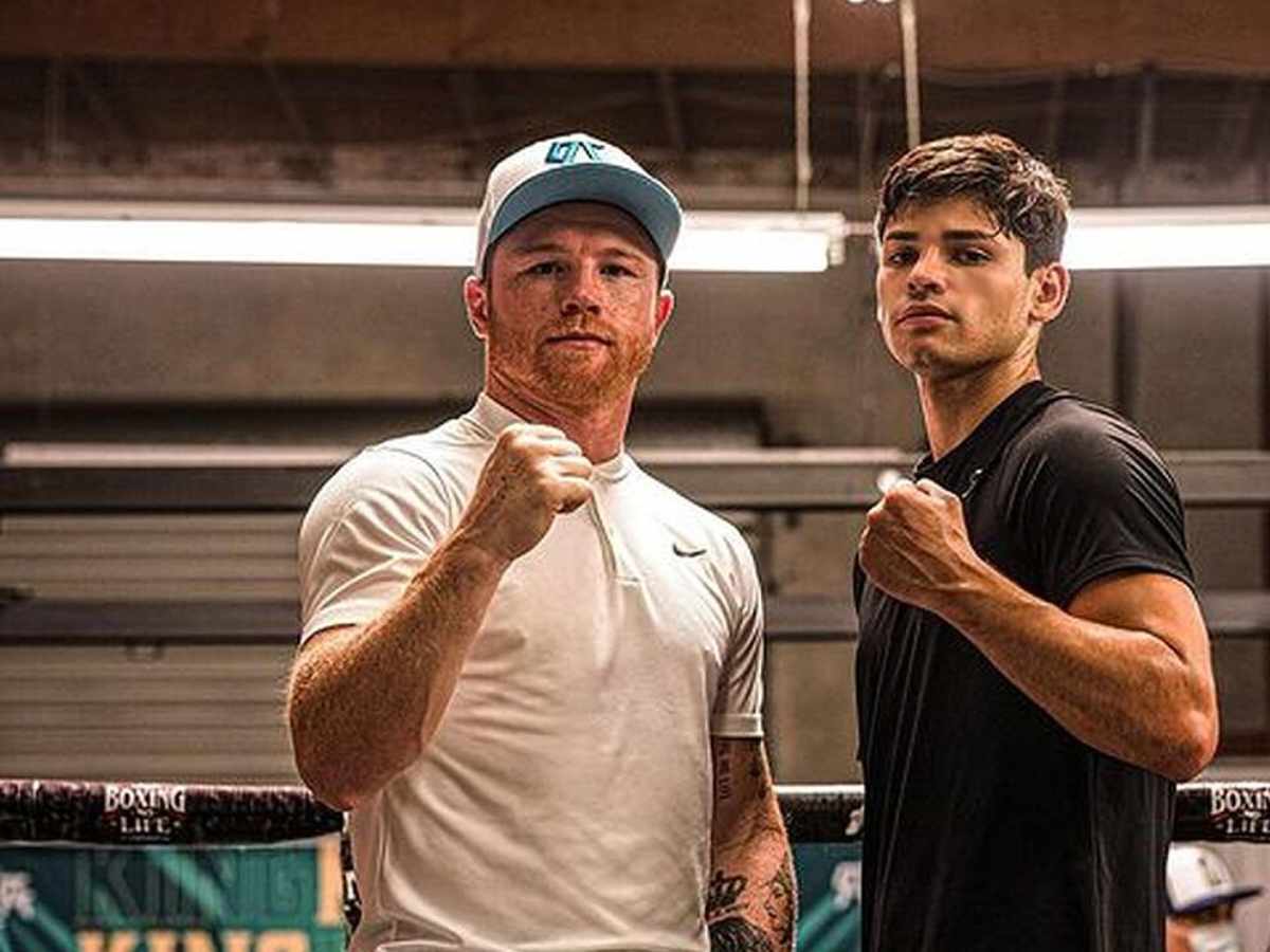 How did Canelo Alvarez betray Ryan Garcia?