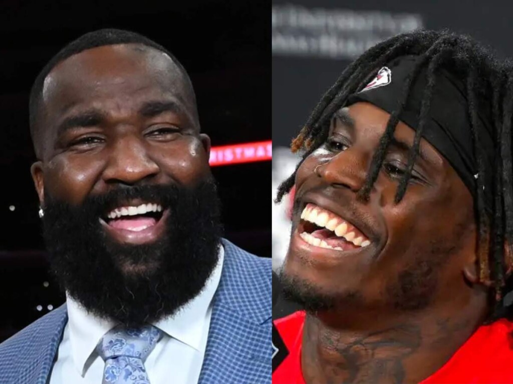 Kendrick Perkins and Tyreek Hill