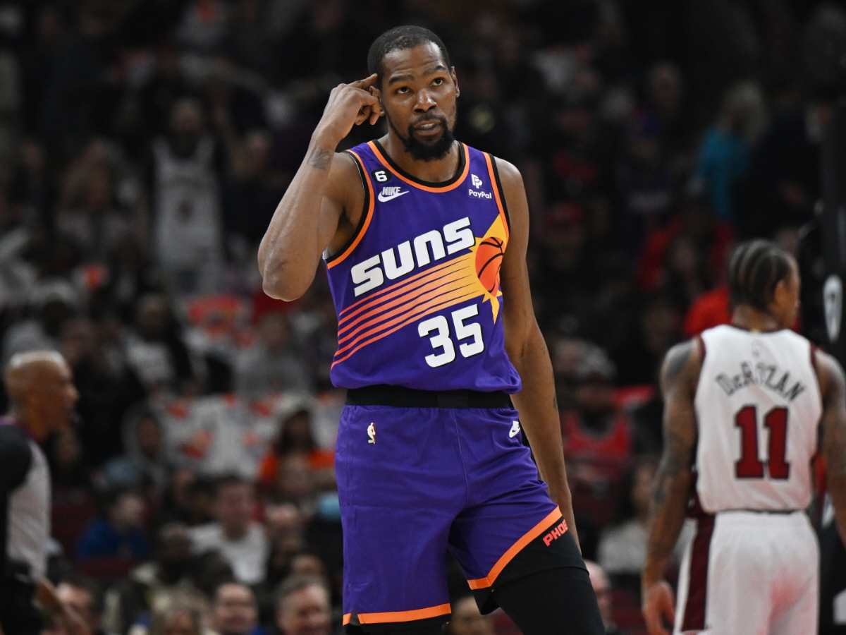 “No Steph Curry to save you this time” – Kevin Durant gets CLOWNED for horrible outing in Suns’ Game 2 loss against Nuggets