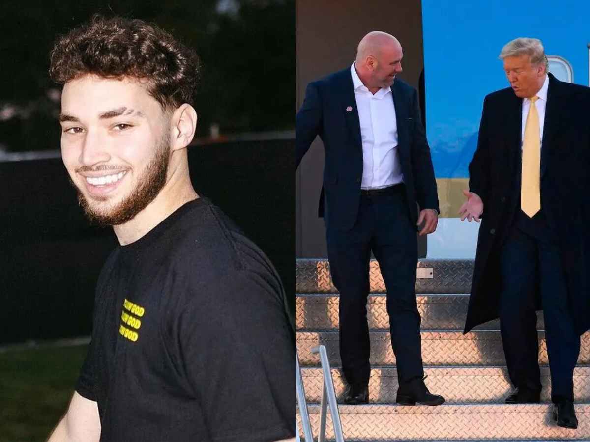 “What the f***,” Controversial streamer Adin Ross excited at Dana White’s texts hinting Donald Trump content collaboration