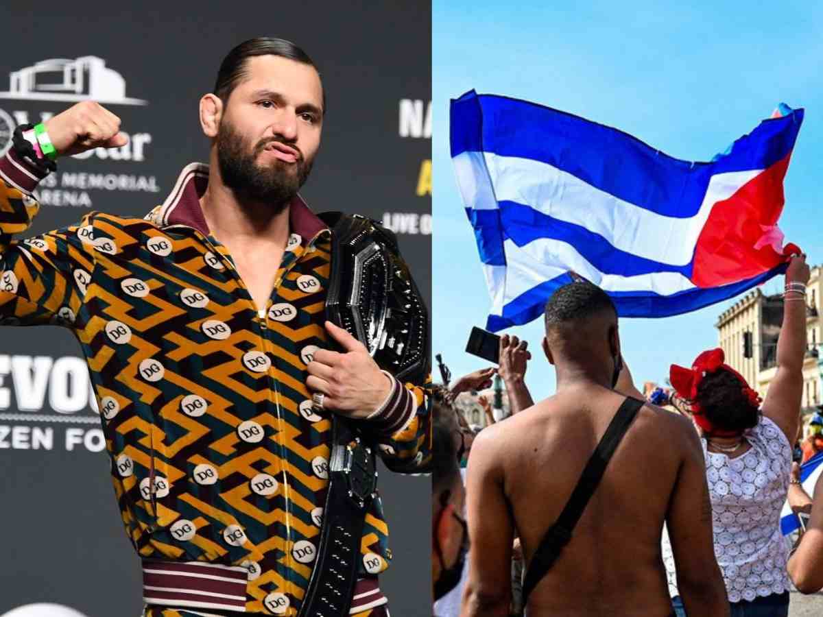 “Got extradited to USA,” Jorge Masvidal thrillingly narrates how his father escaped communist tyranny in Cuba