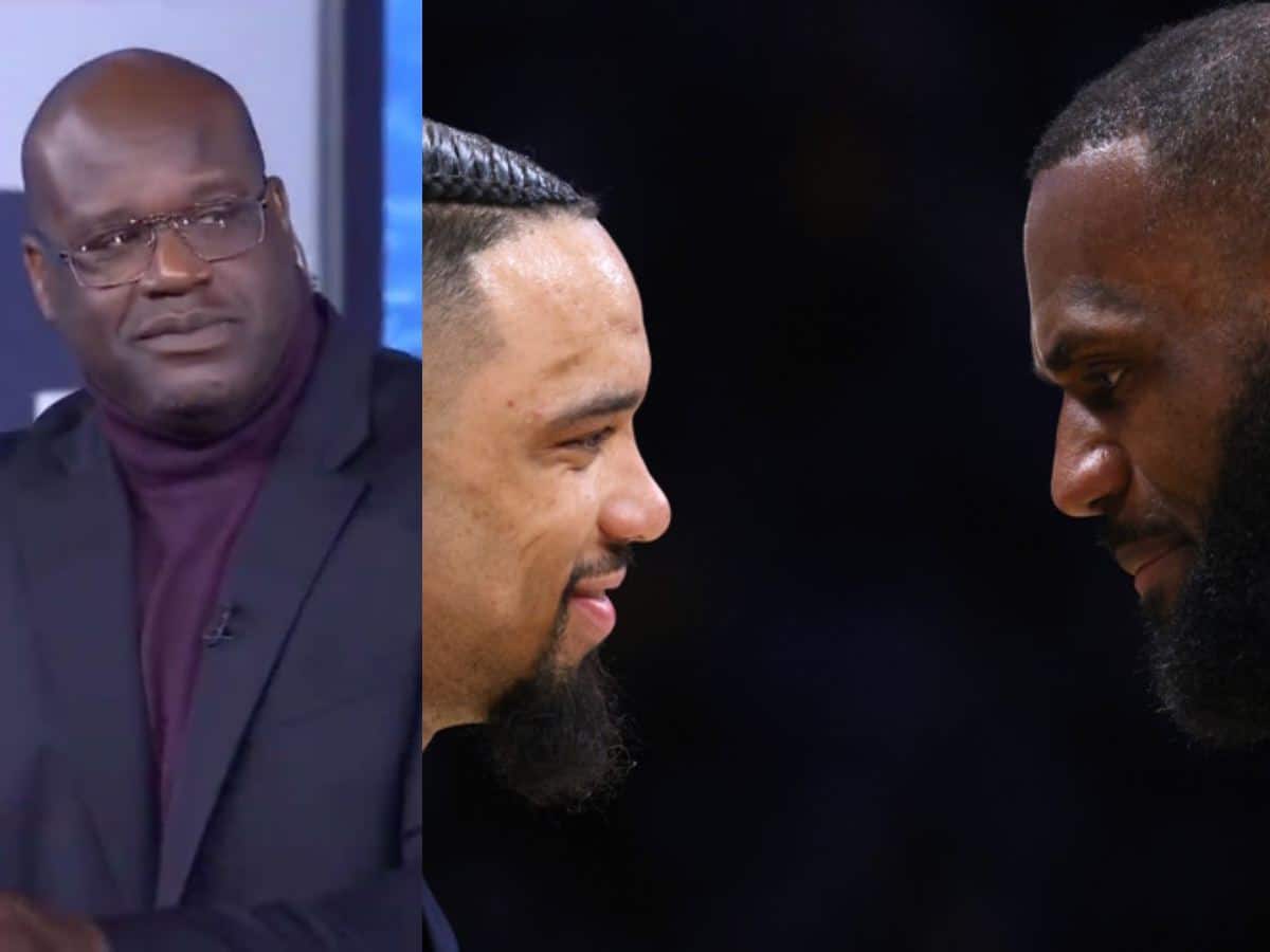 “20 & 20 is 40” – Shaquille O’Neal goes SAVAGE on Dillon Brooks after LeBron James’ historic game