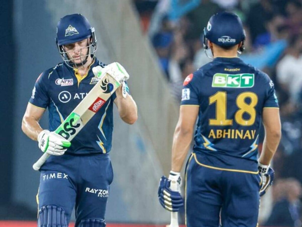 "Kitne finishers hain re GT ke paas"-Twitter goes berserk after crazy knocks from David Miller and Abhinav Manohar