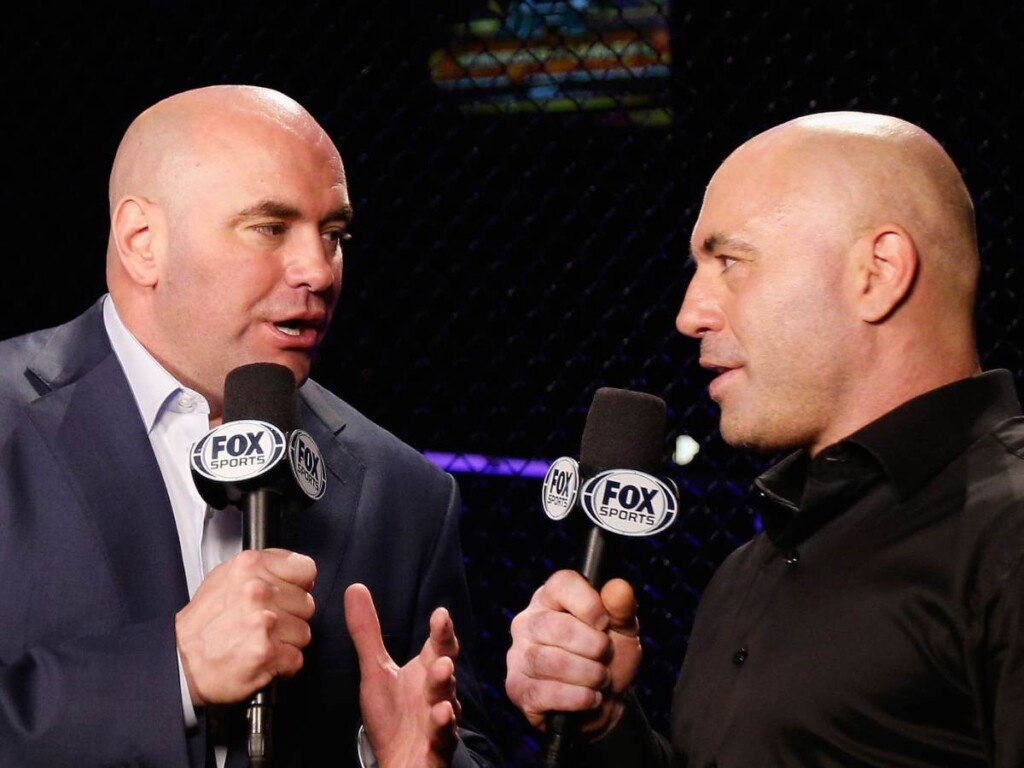 Joe Rogan and Dana White 