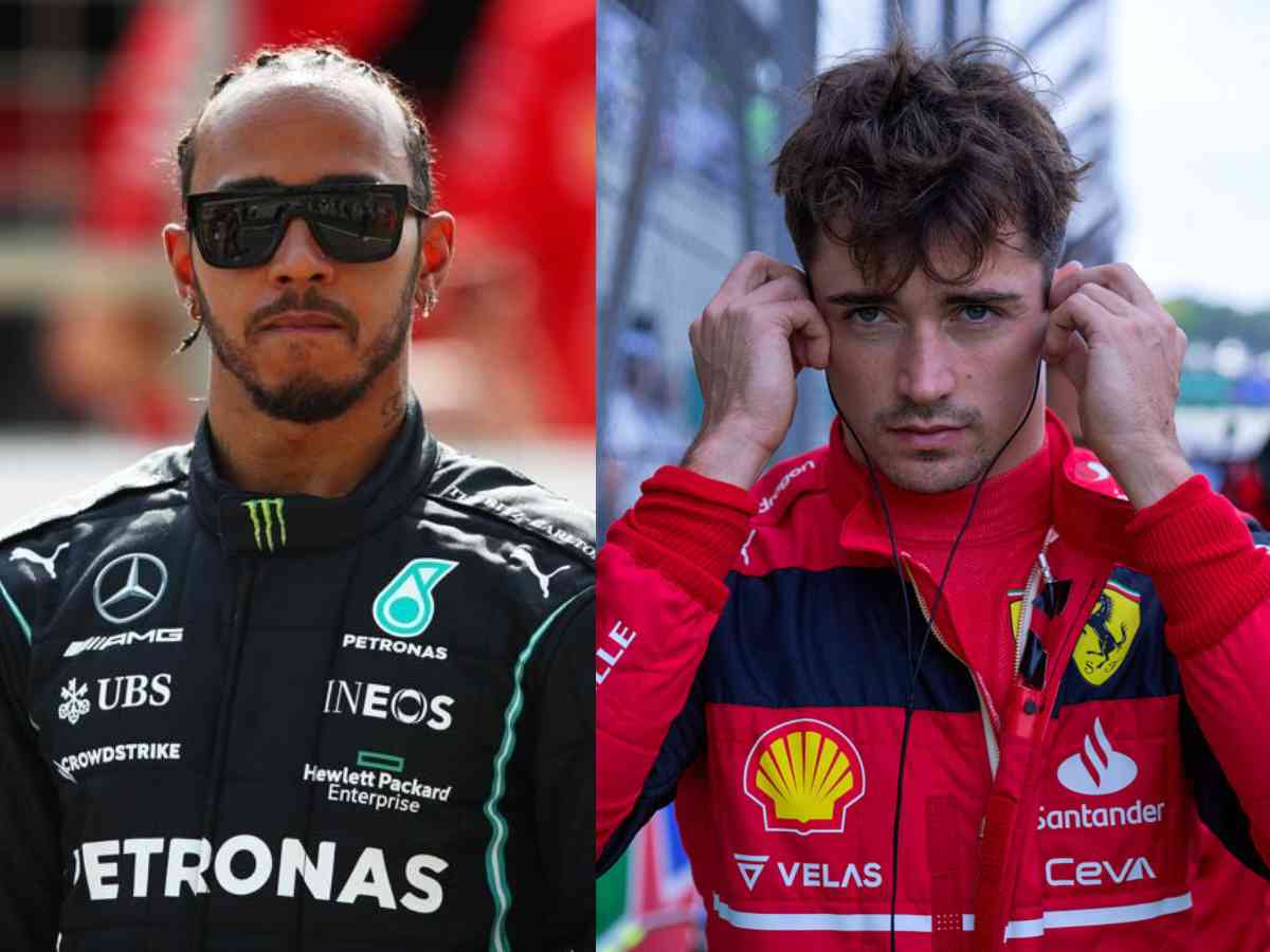 Lewis Hamilton responds to rumors of Charles Leclerc replacing him at Mercedes