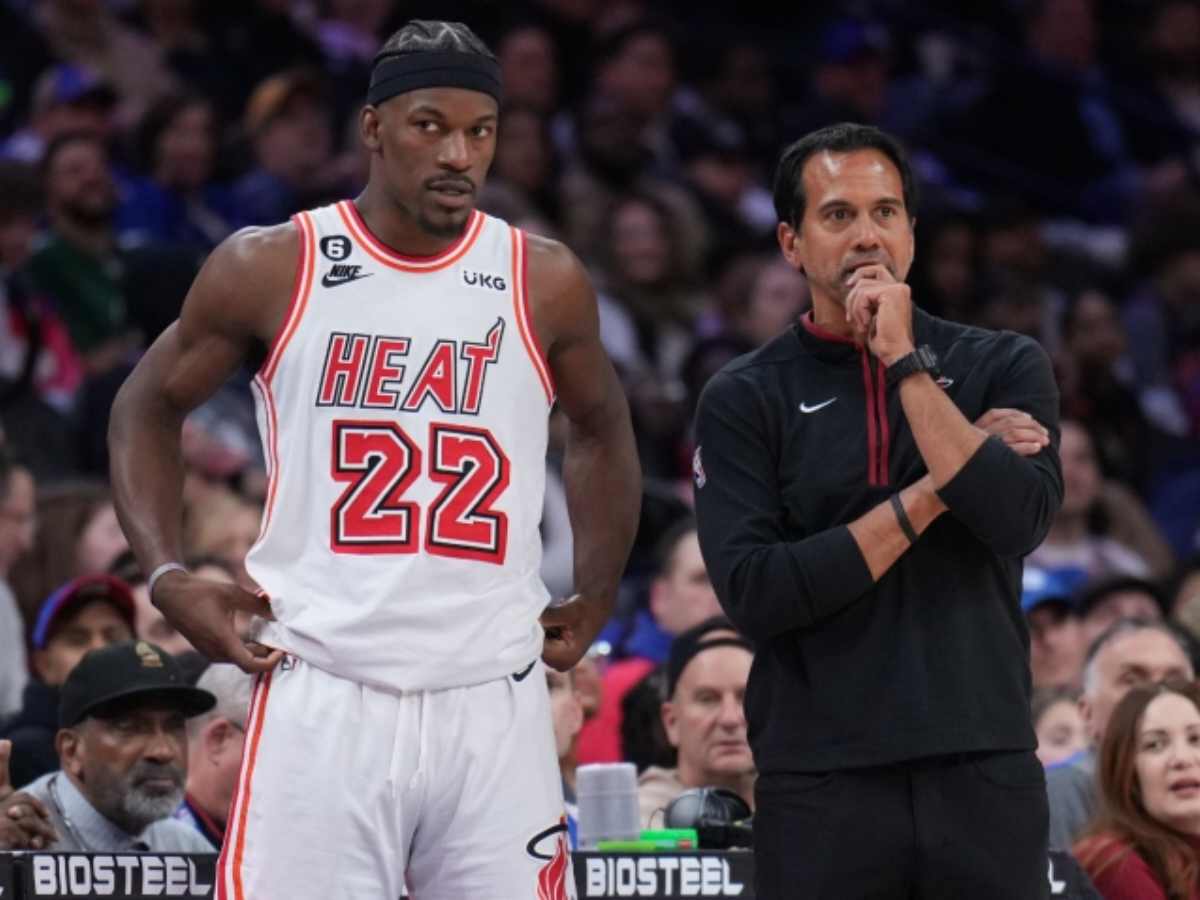 “Let me be that guy” – Jimmy Butler’s DEAD EYE demand to Erik Spoelstra before game-tying shot in series win over Bucks