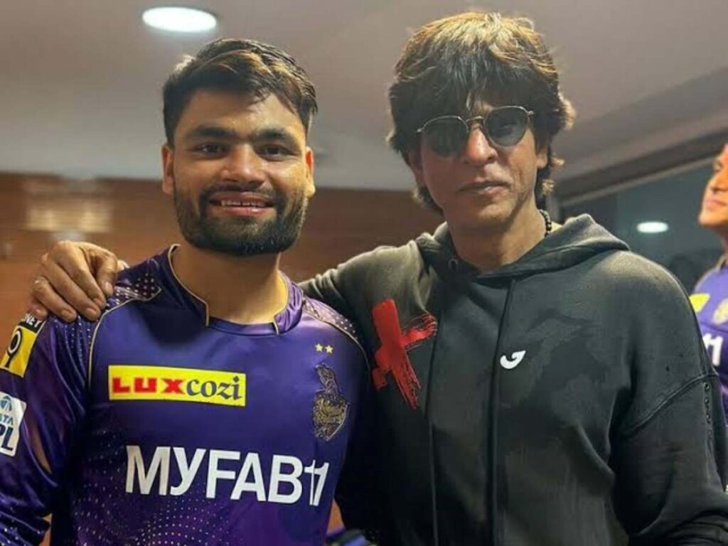 "Will come to your...," Shah Rukh Khan makes a sweet promise to Rinku Singh after 5 sixes