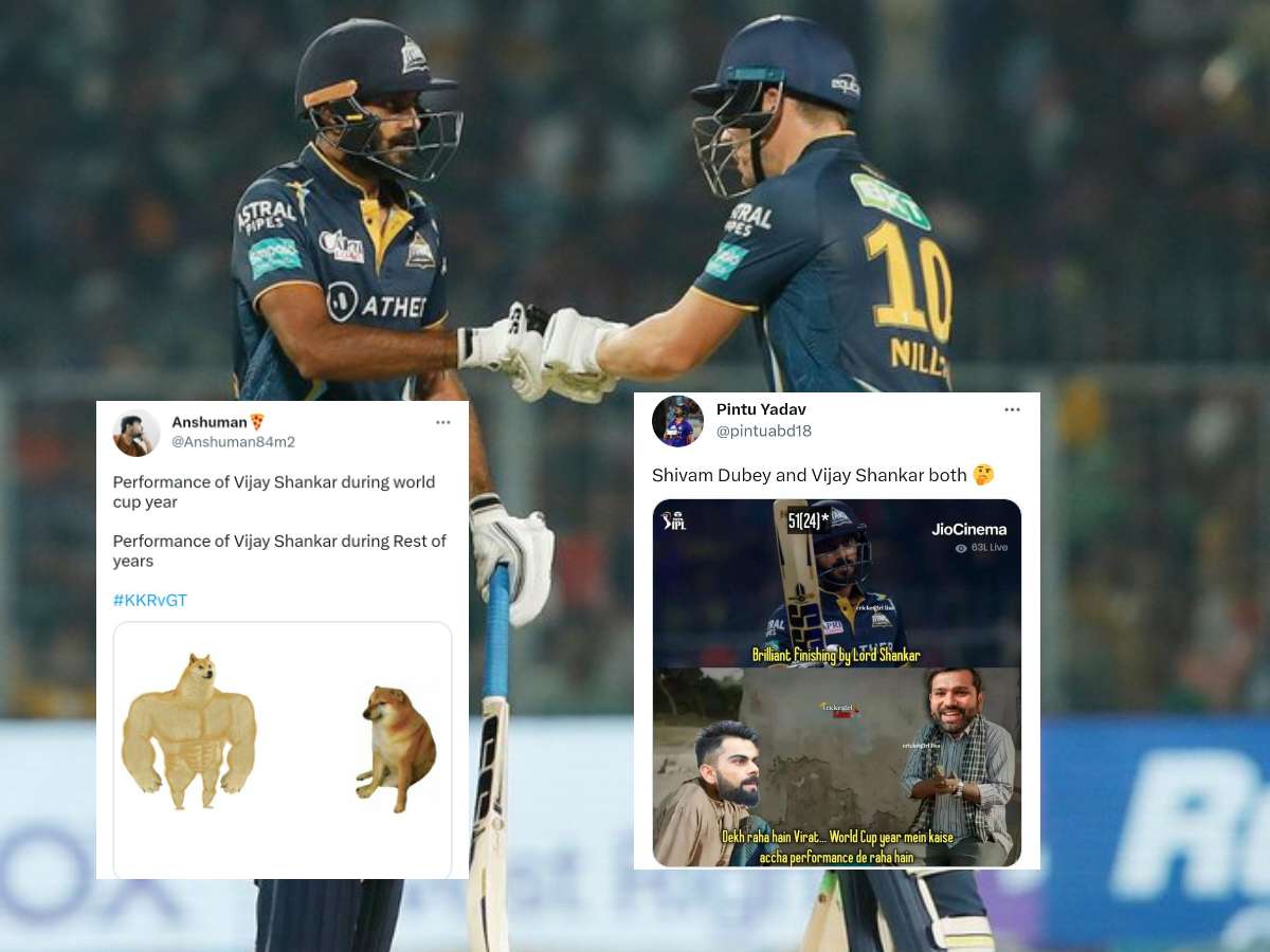 “Gujarat ka badla”- Top hilarious memes that sum up KKR vs GT match