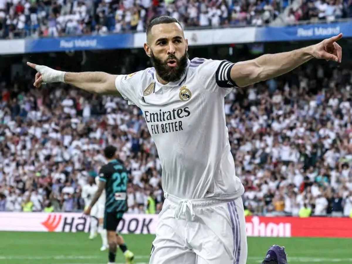 “Man City we are coming”- Real Madrid fans get a much-needed pump with Karim Benzema’s hattrick v Almeria ahead of UCL tie