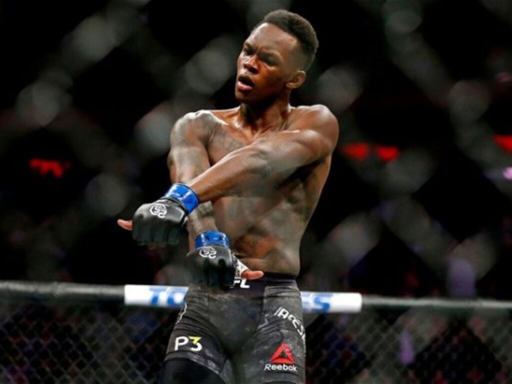 Israel Adesanya turns up the heat in Nigeria with fire dance moves