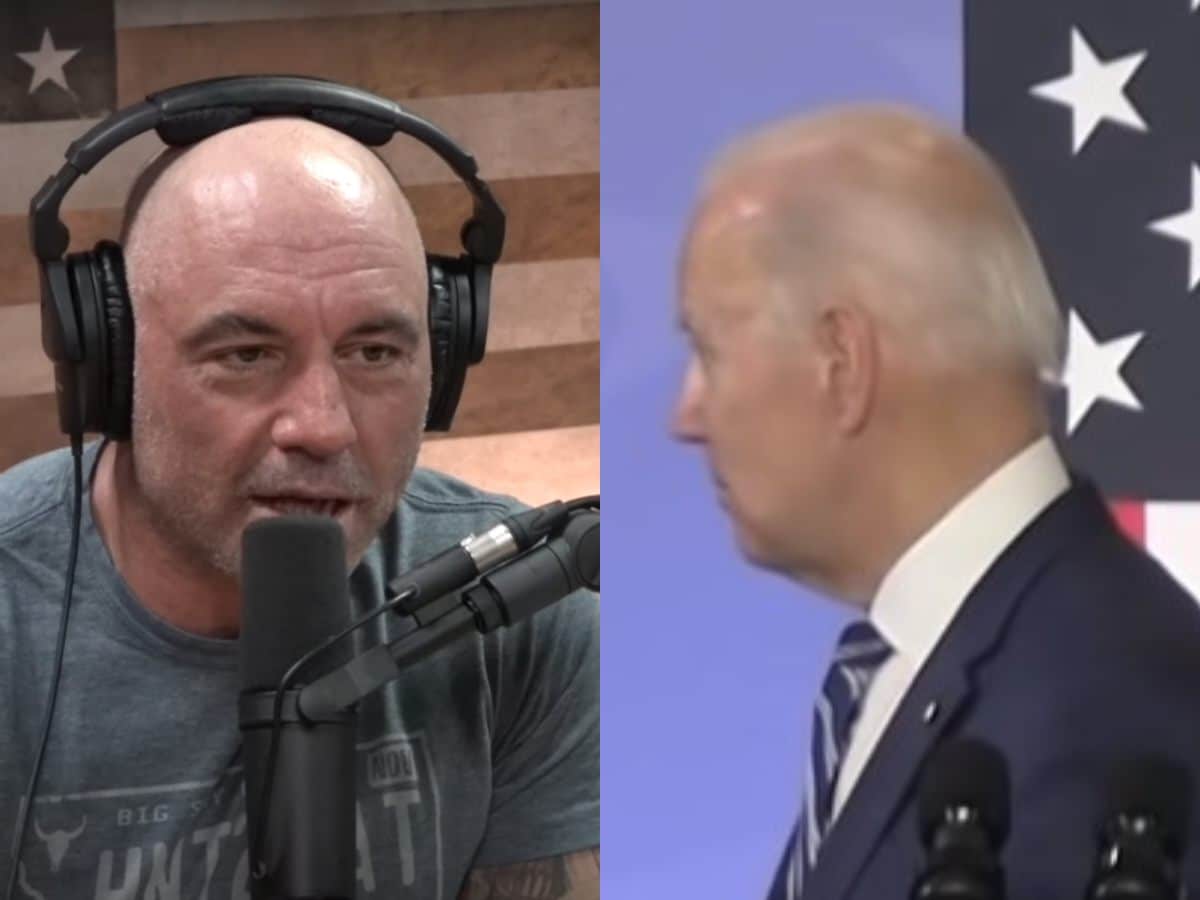 “He’s shaking hands with ghosts,” Joe Rogan furious with ‘woke culture’ protecting Joe Biden from receiving slander