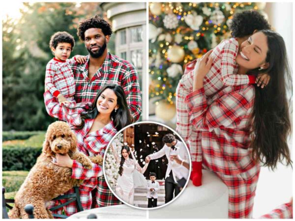 Joel Embiid and family