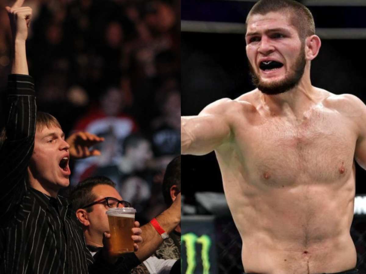 “Hey don’t be sad brother,” Khabib Nurmagomedov sarcastically trolls fan for betting against him