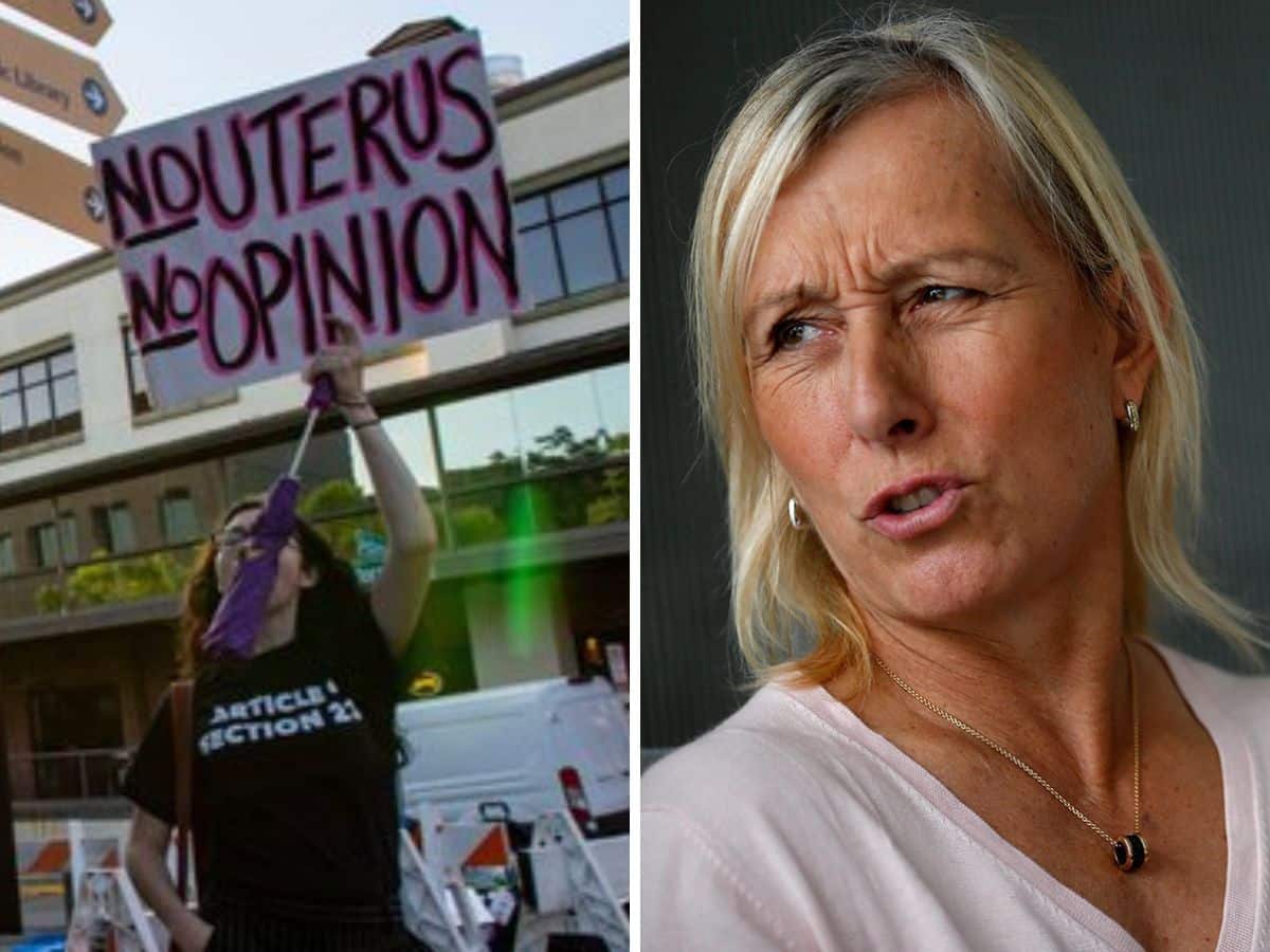 Martina Navratilova BASHES Florida governor Ron DeSantis for ‘war on women’ with controversial abortion ban