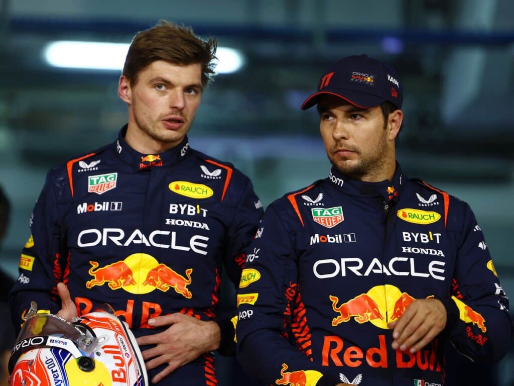 Max Verstappen and Sergio Perez