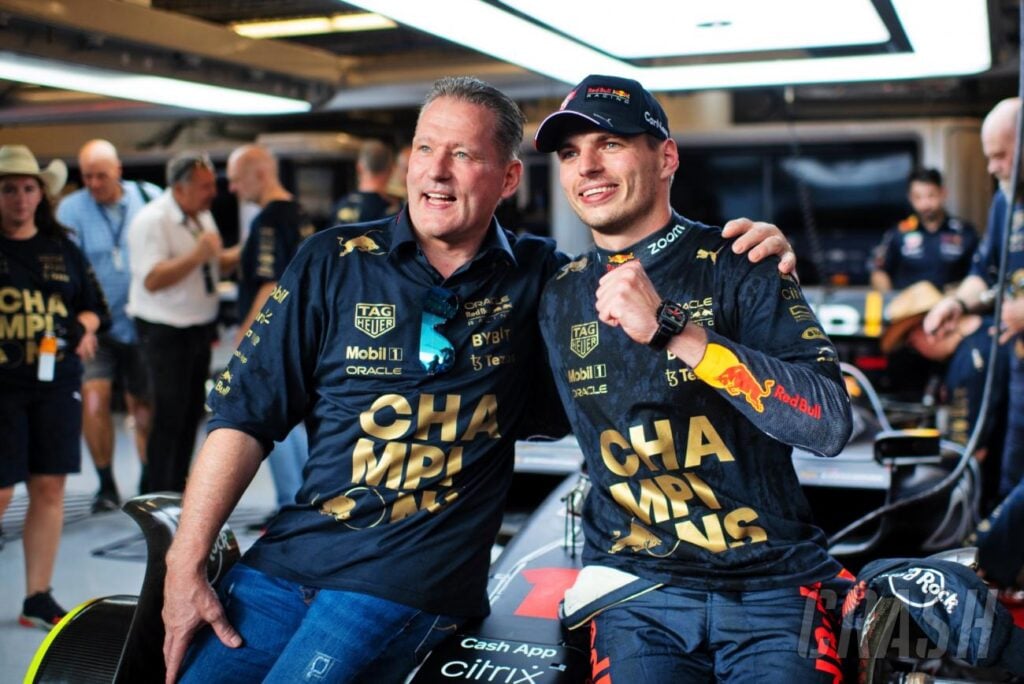 Jos and Max Verstappen