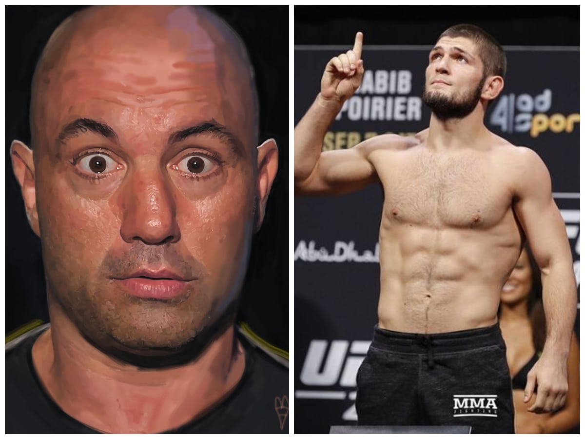 “Most dominant guy ever,” Joe Rogan recalls Khabib Nurmagomedov making opponent rethink life decisions in the octagon