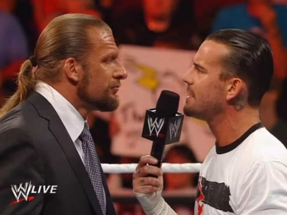 CM Punk and Triple H