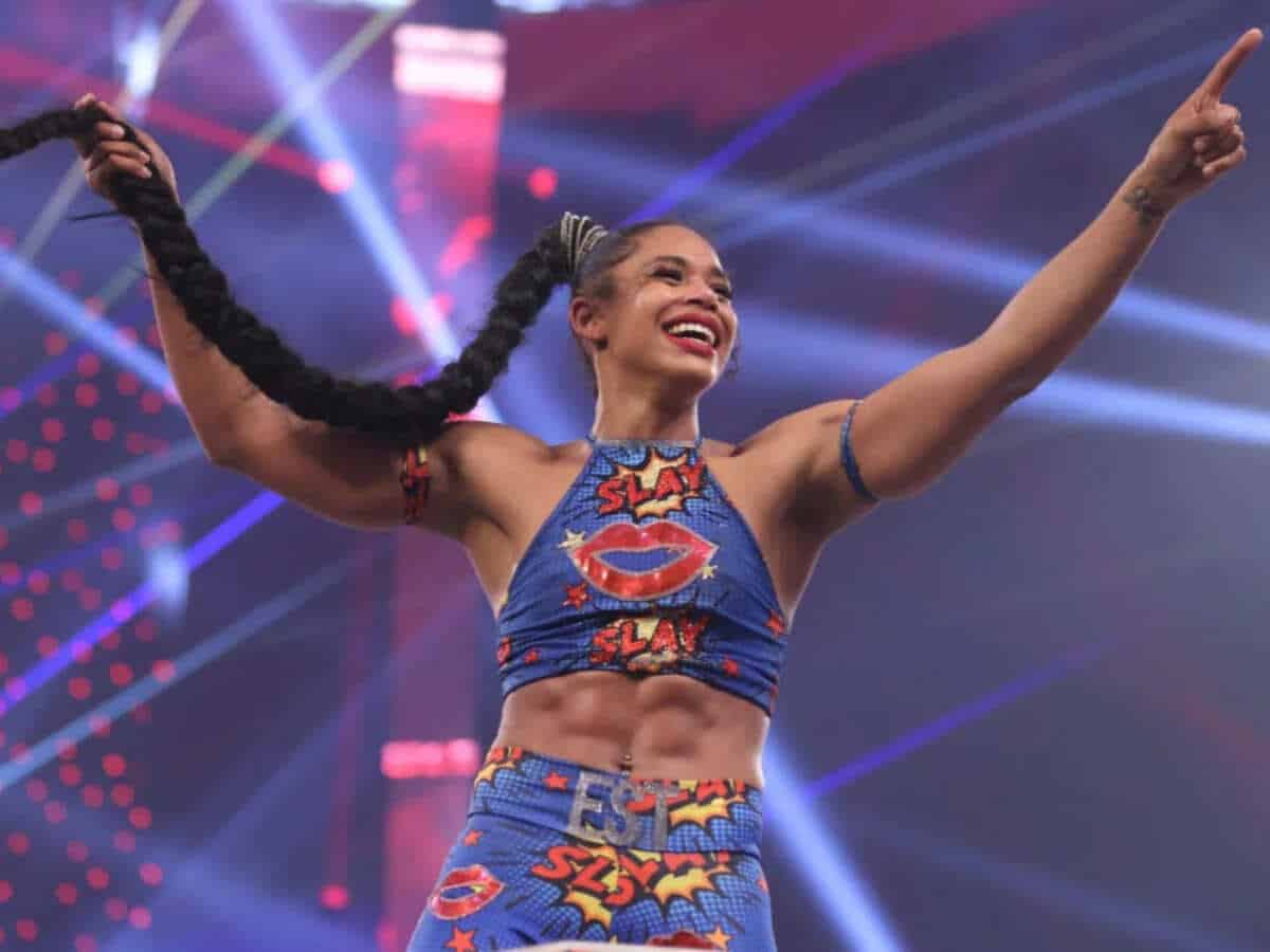 Who convinced Bianca Belair to keep her signature braid? 