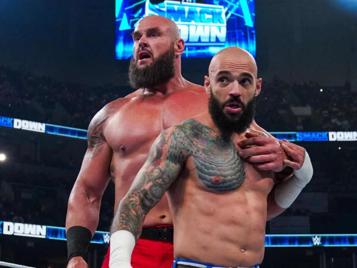 Braun Strowman and Ricochet