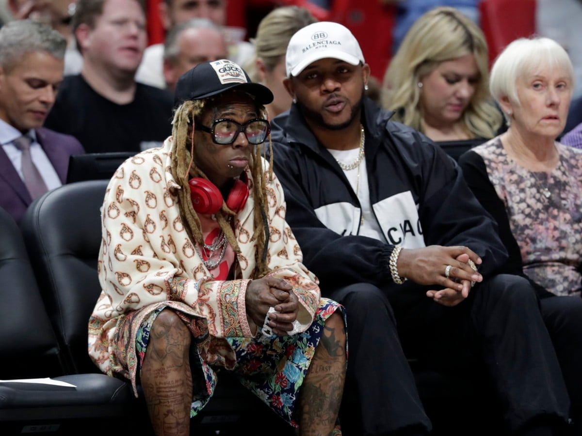 WATCH: “High a** ni**a” – Lil Wayne caught smoking live on TV has fans divided over his relevance