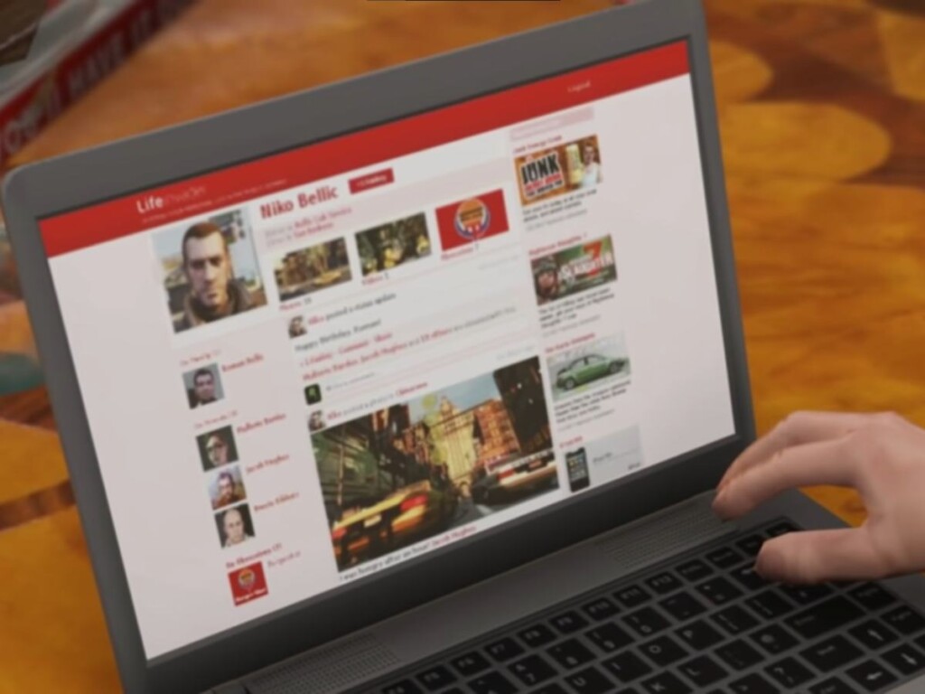 Niko bellic on jimmy's laptop : r/GTA