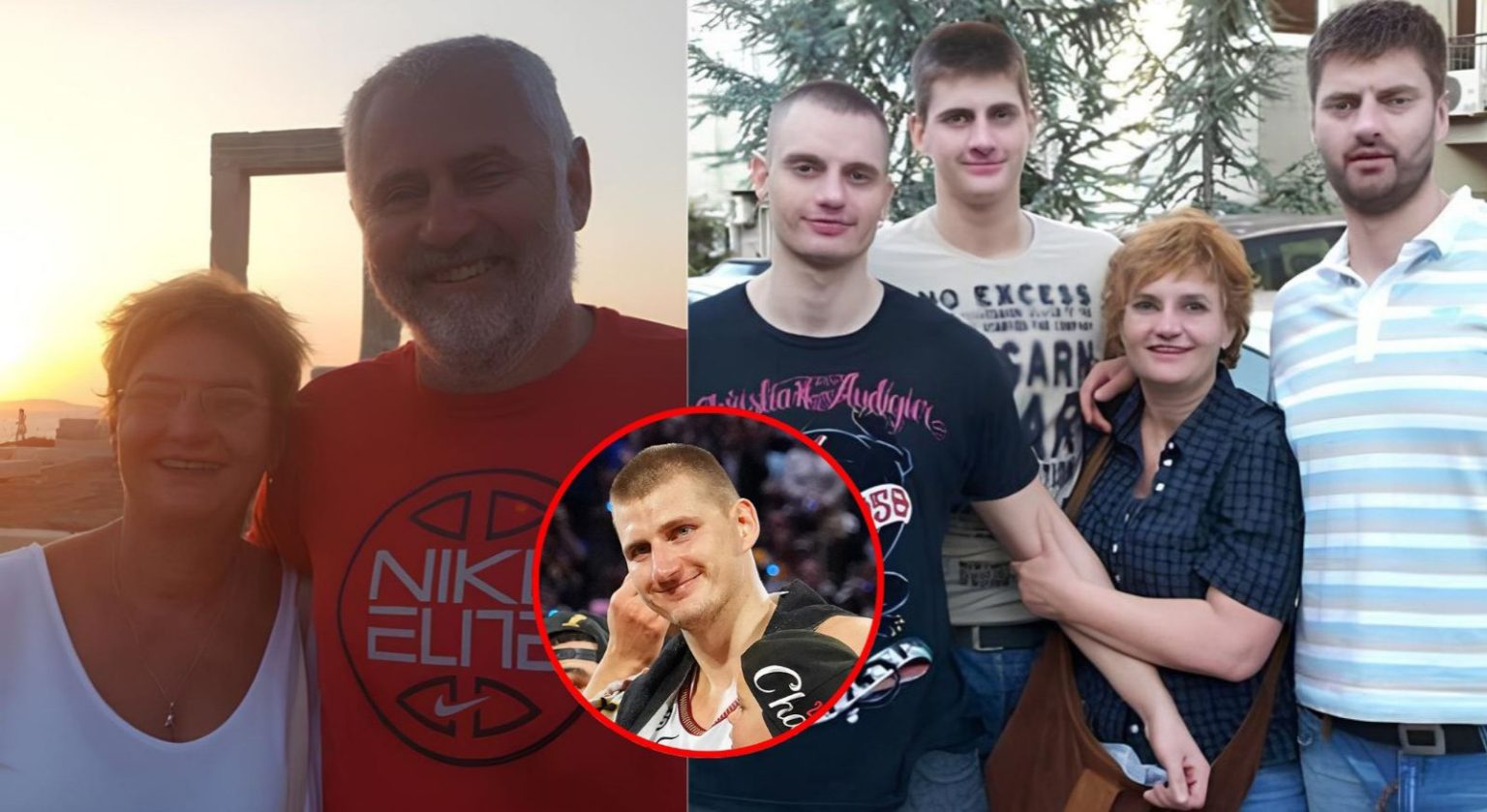 Who are Nikola Jokic's parents, Nikolina and Branislav Jokic?