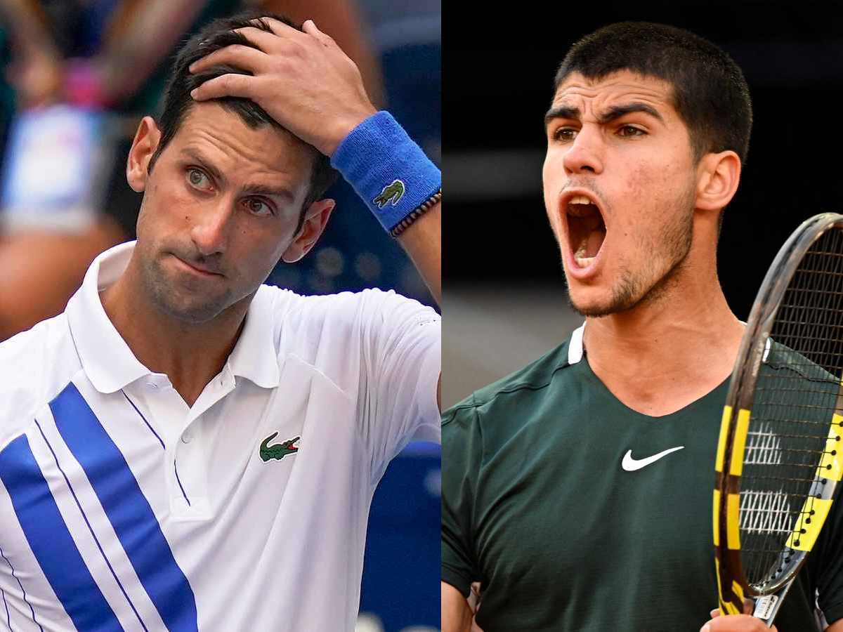 “Greatness due to luck,” Novak Djokovic’s legacy questioned on social media claiming no younger opponent other than Carlos Alcaraz has posed a challenge