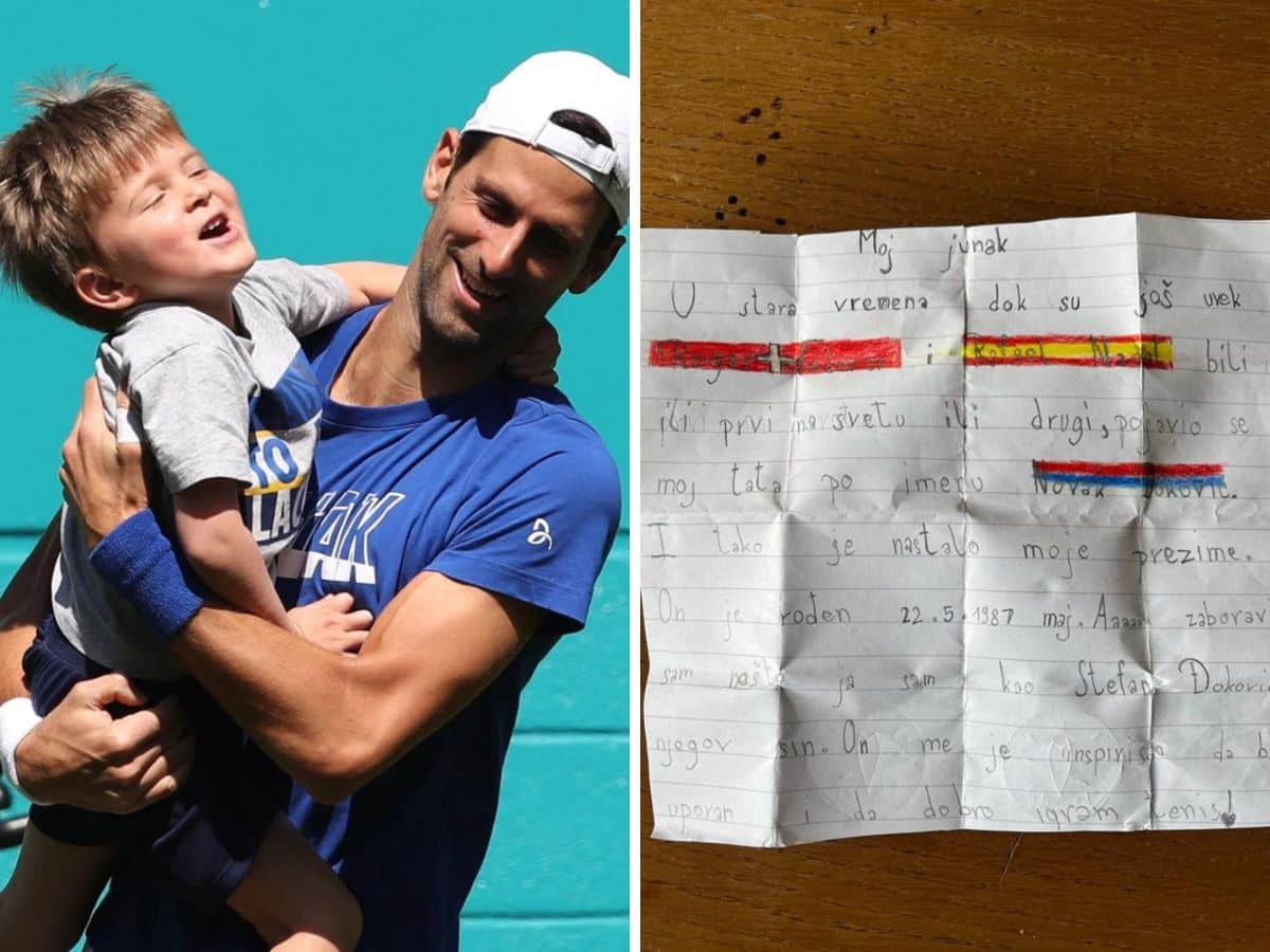 Novak Djokovic’s son pens ESSAY wrapping up Big 3 legacy and how his dad broke in