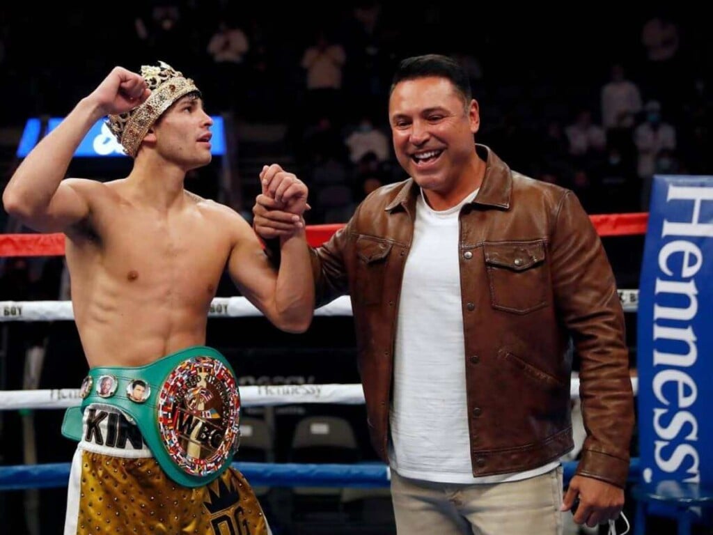 Oscar De La Hoya and Ryan Garcia