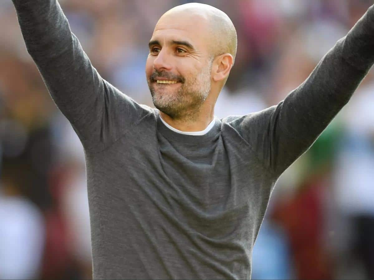 “not Because My Hair Is Better” Manchester Citys Pep Guardiola Sarcastically Reveals Why He 6092