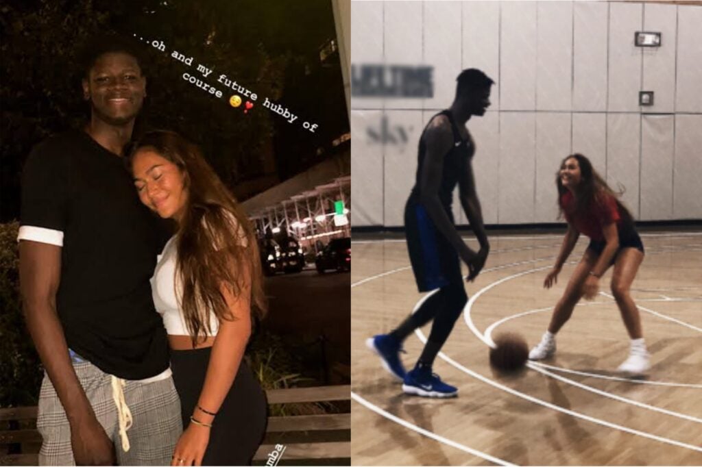 Mo Bamba girlfriend 